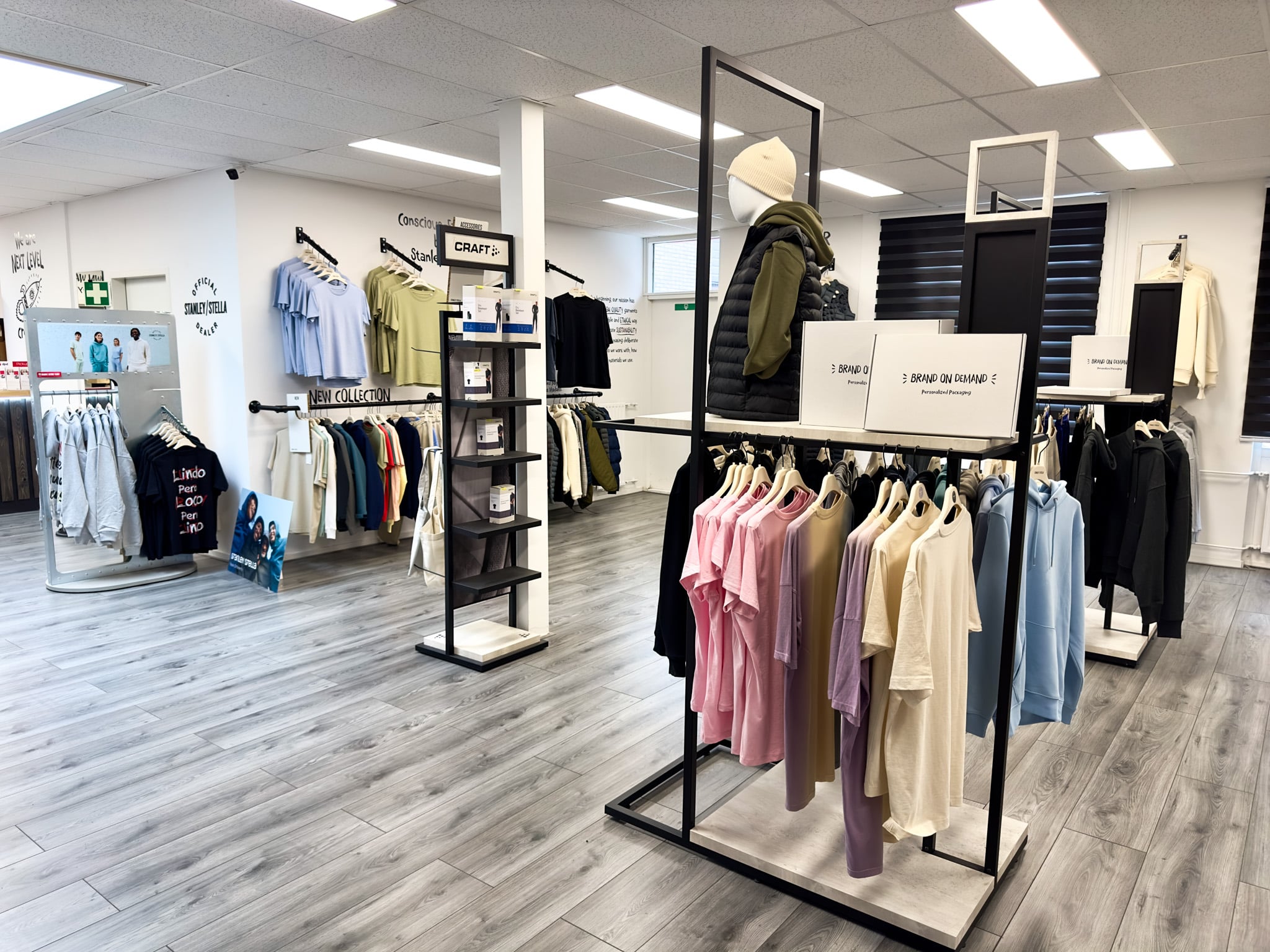 Showroom en productielocatie van AJDN in Ridderkerk