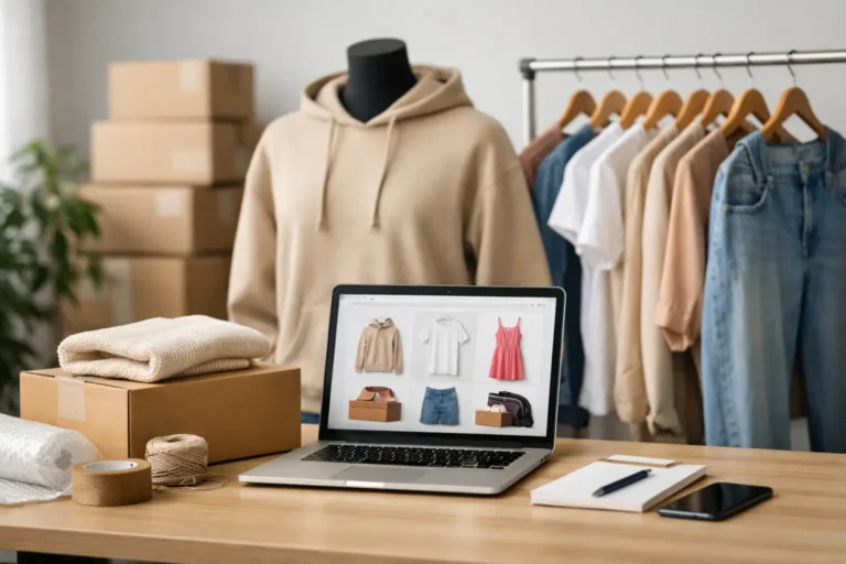 Een dropshipping kleding merk starten
