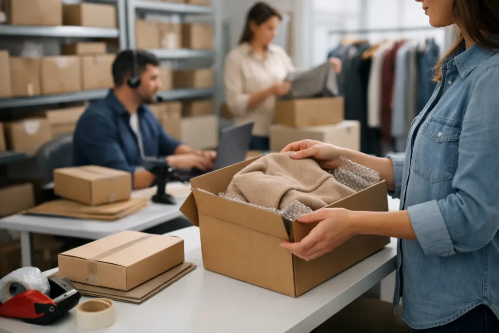 Retourafhandeling webshop uitbesteden?
