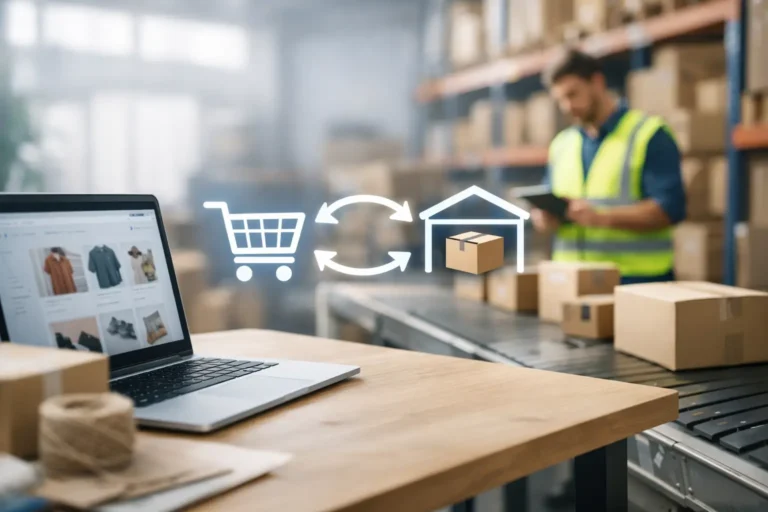 Digitale webshop- en magazijnkoppeling voor orders en voorraad