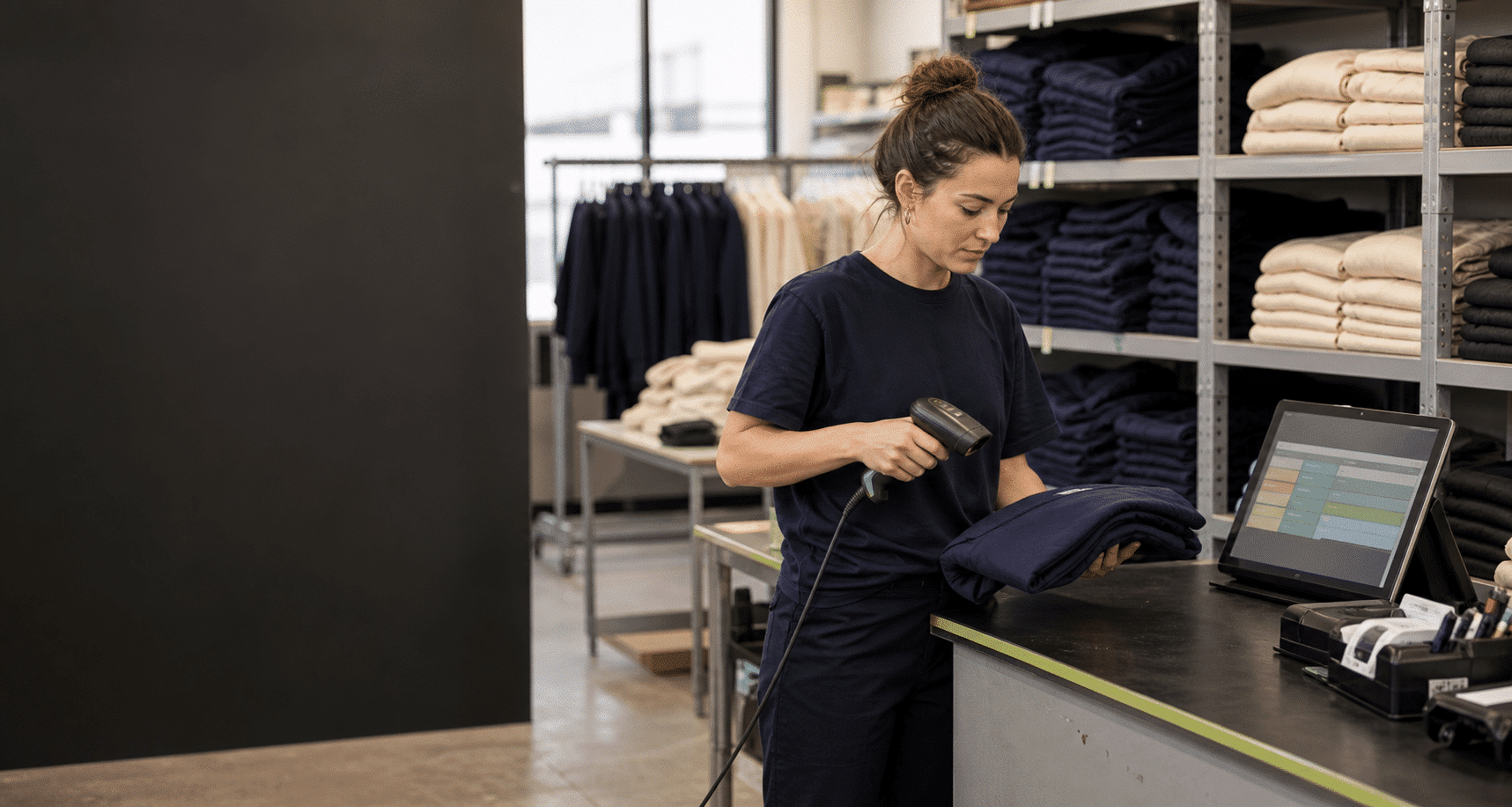 Voorraadbeheer per SKU, maat en kleur voor kledingmerken bij AJDN