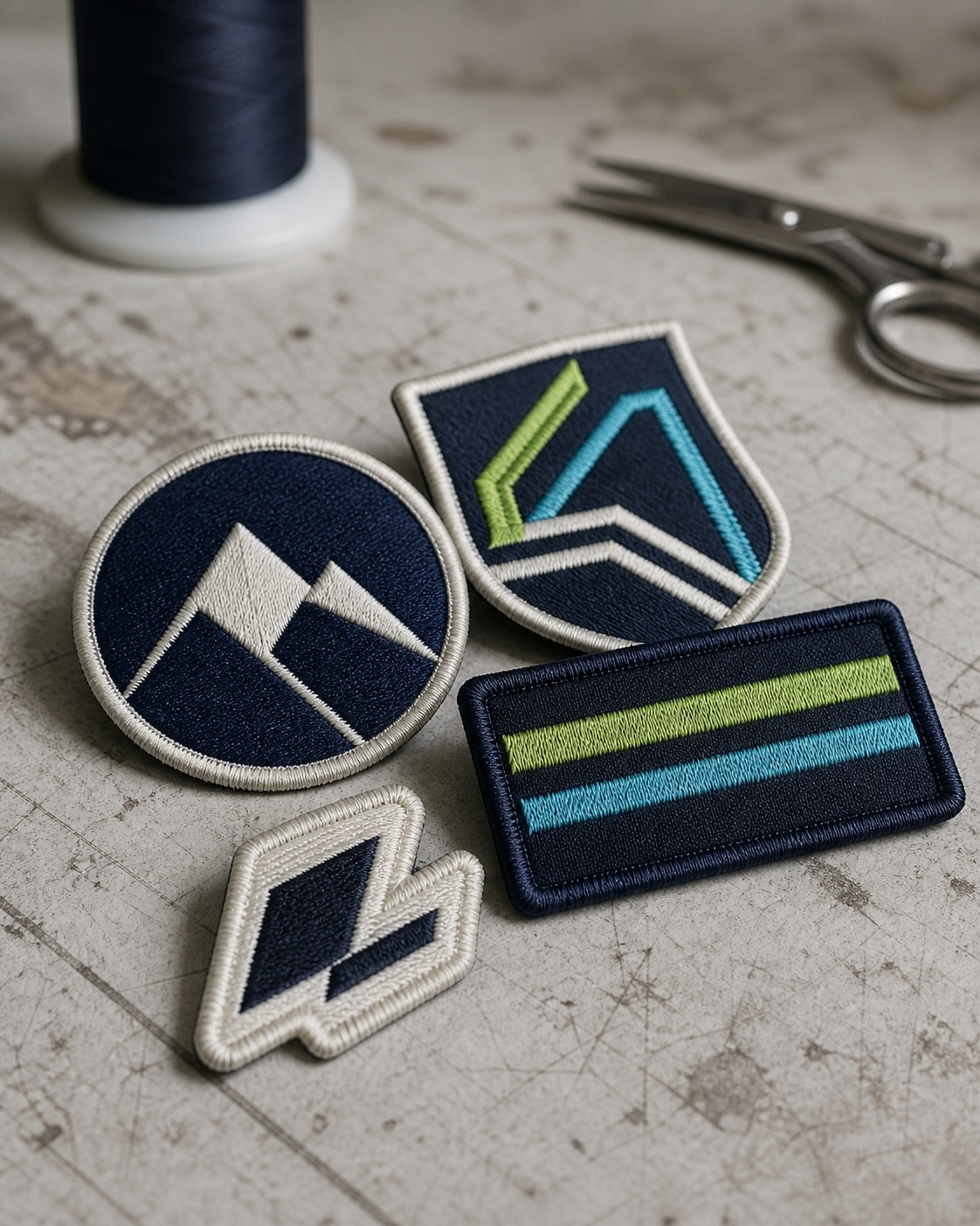 Geborduurde badges en patches op maat bij AJDN